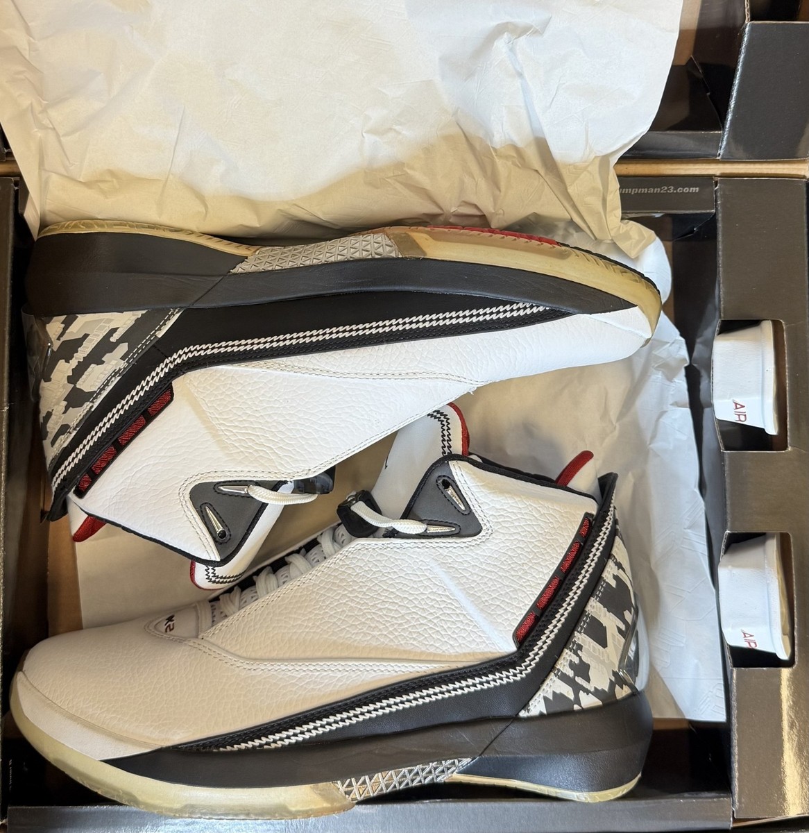 Size 9.5 - Air Jordan 22 OG White Varsity Red for sale