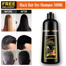 Hair Dye Shampoo 3 in 1 Hair Shampoo Instant Hair Dye Herbal Ingredients Gift