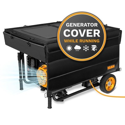 IGAN Generator Cover While Running 3500w-12000w Black