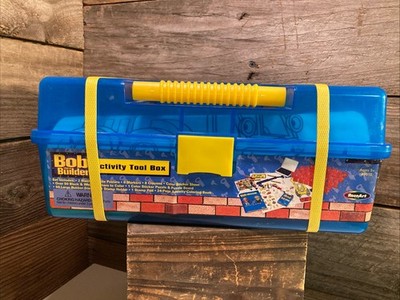 2001 Bob The Builder Activity Tool Box Rose Art Sealed NIB