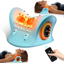 Neck Massager, Neck and Shoulder Relaxer with Heat, 3 Modes, Portable Pillows fo