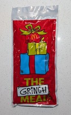 McDonald's 2025 Grinch Meal Adult Socks Bag Christmas Happy Meal New SEALED