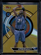 2023-24 Topps Finest Kevin Garnett Gold Refractor Common #/50 Timberwolves