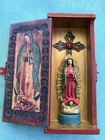 Mexico Folk Art Devotional OUR LADY OF GUADALUPE Mission Church Altar Art Shrine — photo 5