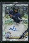 2019 Bowman Chrome  - Esteury Ruiz Auto /299 Prospect  Speckle Refractor #CPA-ER
