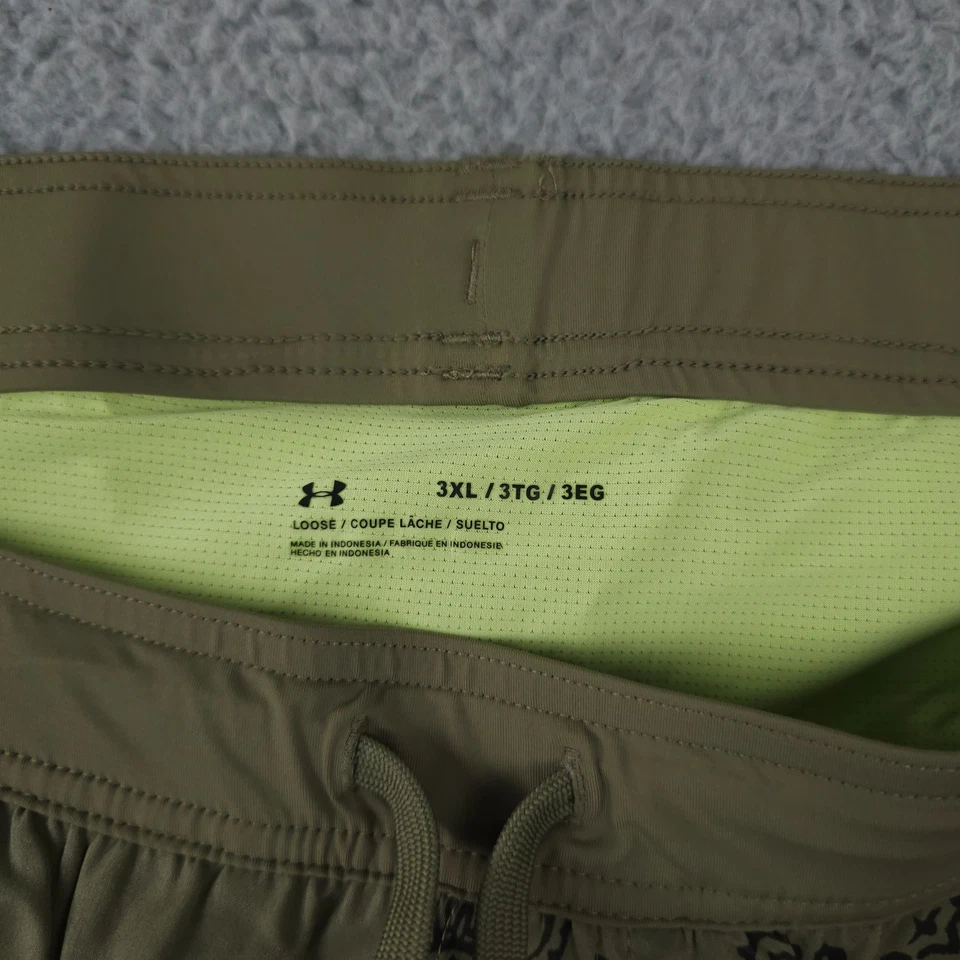 Under Armour Board Shorts Para Hombres 3XL Verde Shorebreak 2N1 Suelto Forrado UPF 40 NUEVO Foto 3 de 4