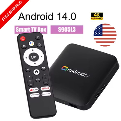 Smart TV Box H96 MAX Android 14.0 4K Media Player Home Android Box 2GB 16GB