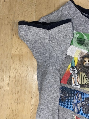 Lego Star Wars Shirt 2010 Kids XS 13x16.5 Yoda Darth Vader Death Star Preowned - Picture 6 of 9