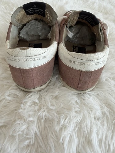 Women’s Golden Goose Deluxe Brand GGDB SuperStar (SSTAR) Sneakers - Size 37 US 7 - Picture 4 of 12