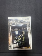 Resident Evil Archives: Resident Evil 1 (Nintendo Wii, 2009) -Complete W/Manual