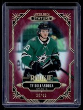 2020-21 Upper Deck Stature Red Ty Dellandrea Rookie 28/85 #180