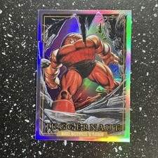 Juggernaut 2024 Skybox Marvel Masterpieces '92 Platinum Rainbow #45