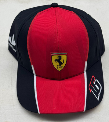 CHARLES LECLERC OFFICAL PUMA FERRARI FORMULA 1 HAT NWT