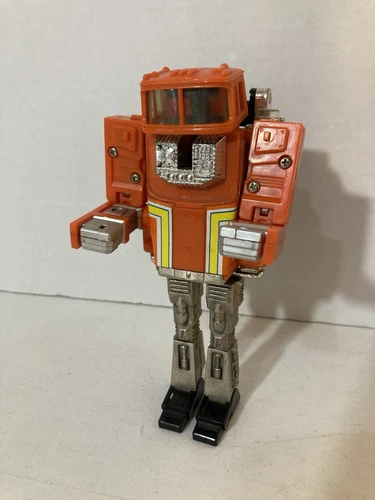 Staks Semi Truck Orange Super Gobots 84 Bandai Tonka Vintage Action Figure 80s