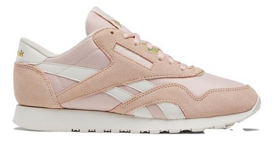 Reebok Women's CLASSIC NYLON [ Pospin/Pospin/Chalk ] Running Shoes - 100033440