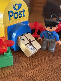 LEGO DUPLO 5638 LEGO Postman Complete Set Retired Vintage Mailman Mailbox