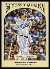 James Loney 2011 Topps Gypsy Queen #257 Dodgers MLB READ FREE SHIP AutographDen