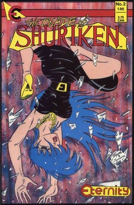 Blade of Shuriken #2 FN; Eternity | Reggie Byers - w/Bag+Board