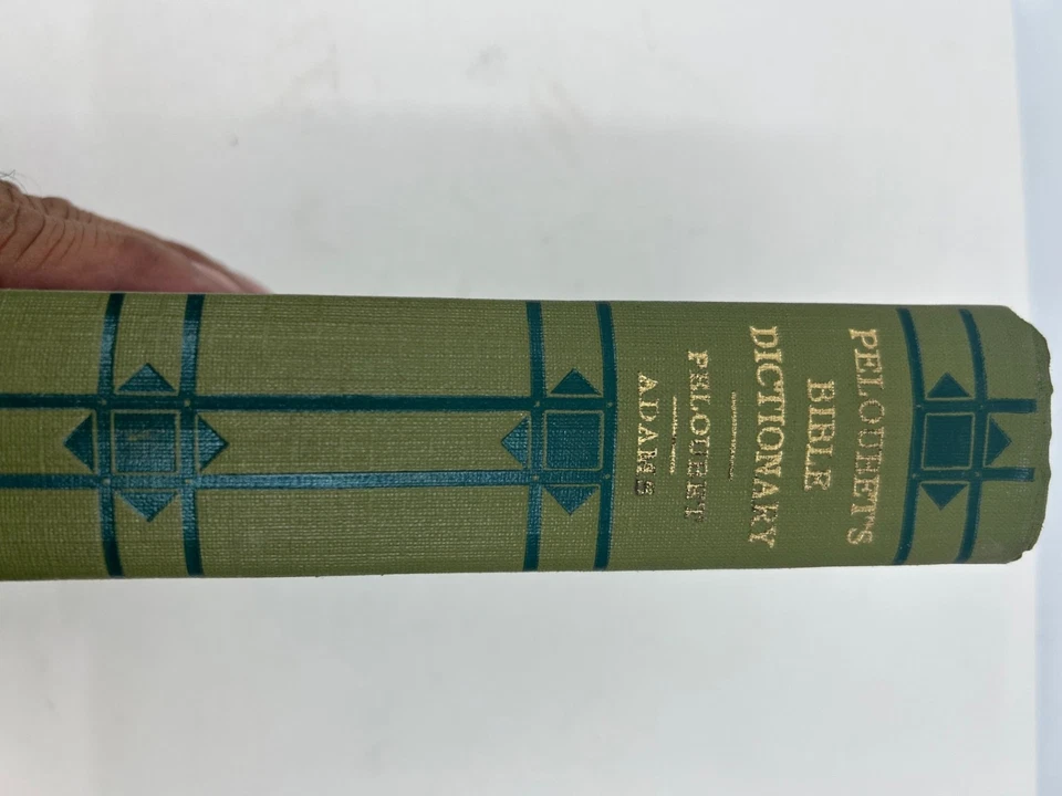 Винтажный иллюстрированный библейский справочник 1925 Peloubet's Bible Dictionary - Изображение 2 из 4