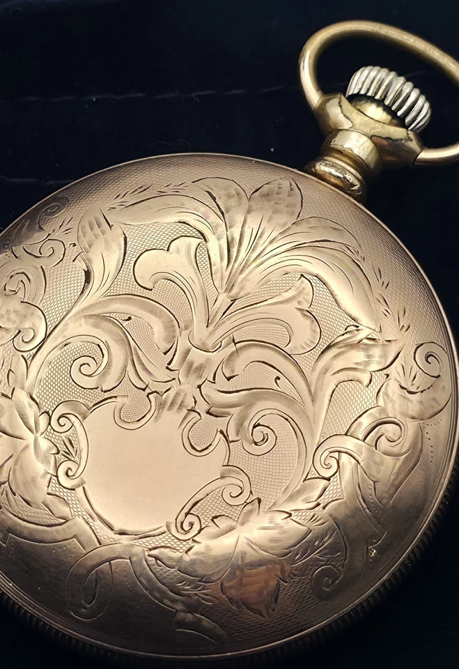 1902 Hampden Pocket Watch North American Railway - RR Grade, Runs Well - Image 4 of 4