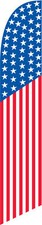 AMERICAN FLAG Full Sleeve Swooper Flag Feather Flag