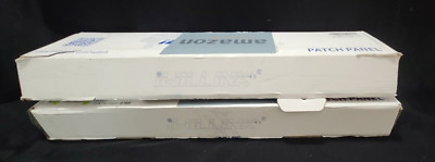 Best Price Lot 2x   IWILLINK Rackmount 24 Port Panel Cat6 Computer Internet  