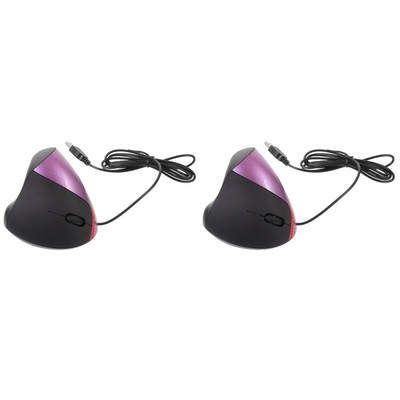 2pcs USB- vertikaler USB-Wired ergonomische USB 5-Button Office
