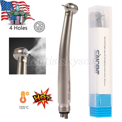 Dental Fiber Optic LED E-generator high speed handpiece Turbine 4H EIS