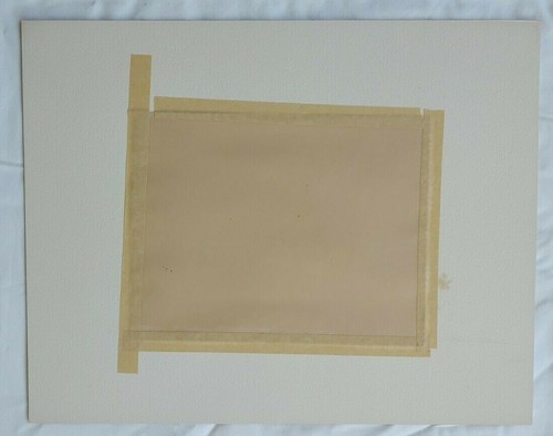 Vintage Mixed Media Abstract on Paper, Signed, University Chicago Art Museum - Photo 5 sur 5