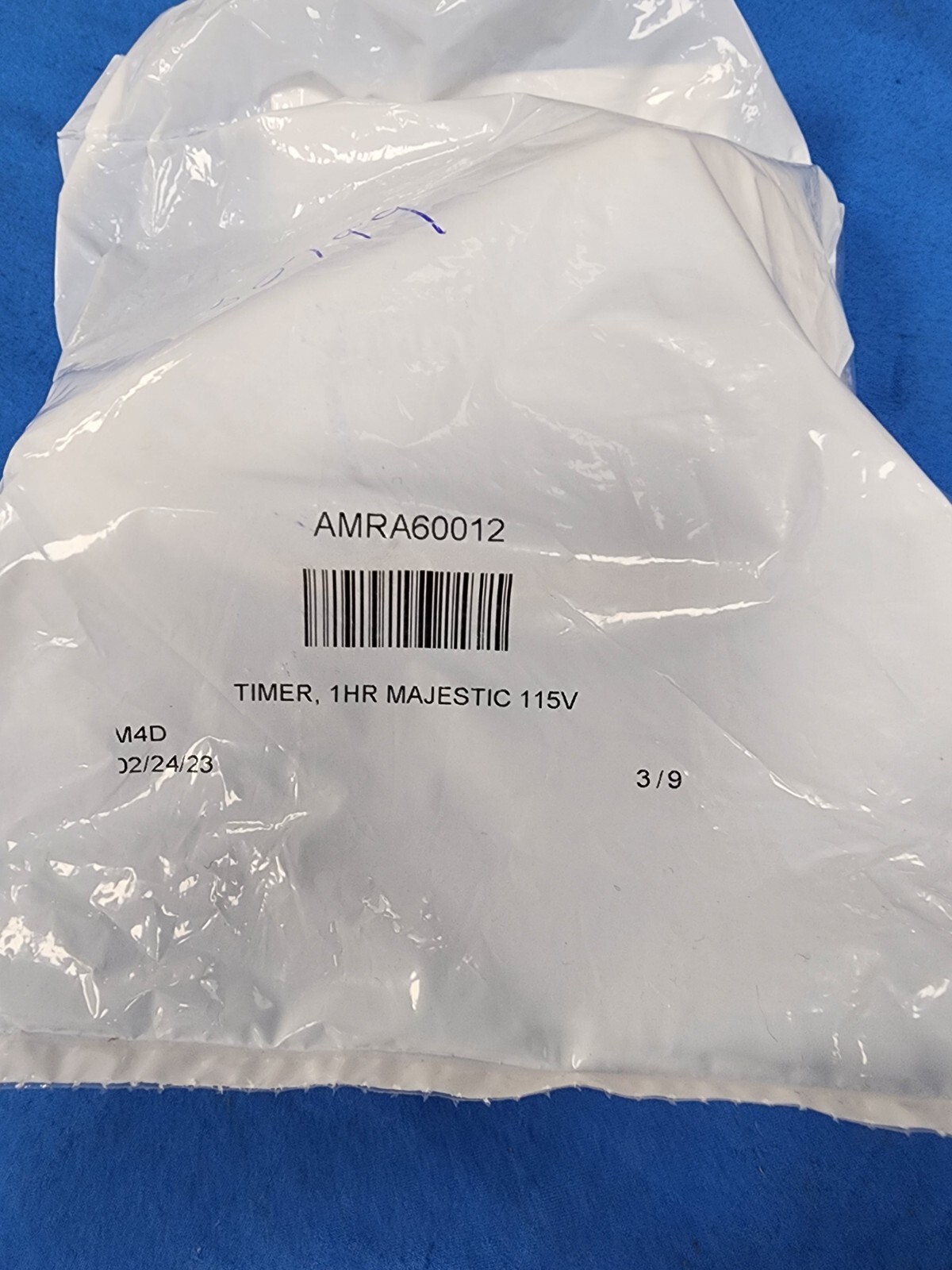 NEW OEM American Range A60012 Timer, 1Hr Majestic 115V