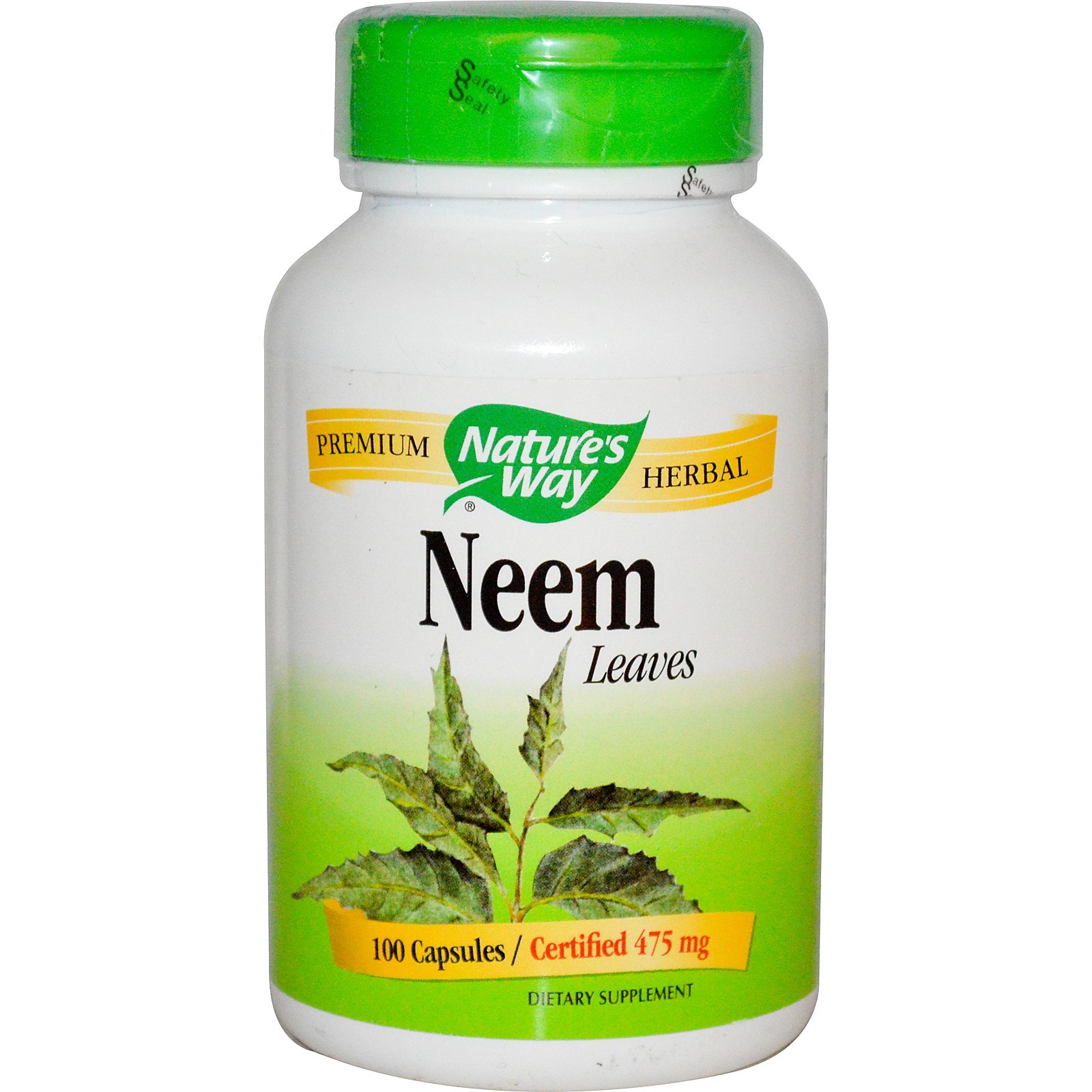 Nature's Way Neem Leaf 950Mg, 100 Vegan Capsules - Image 4