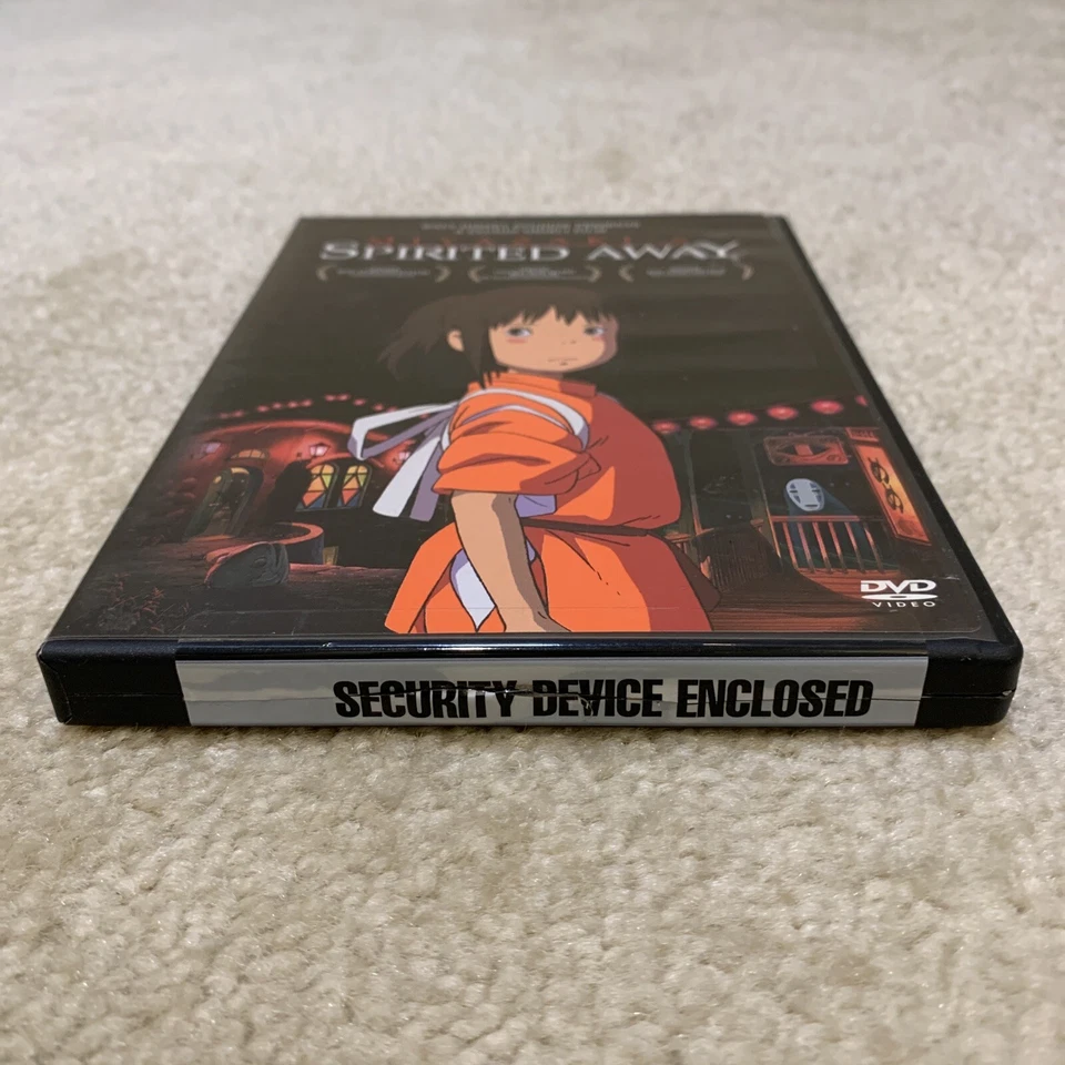 Spirited Away Japanese Anime Movie DVD Studio Ghibli Film Hayao Miyazaki 2001 - Image 4 of 4