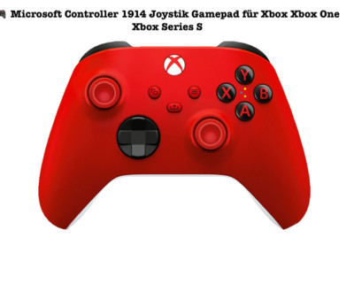    Microsoft Controller 1914 Joystik Gamepad für Xbox Xbox One Xbox Series S
