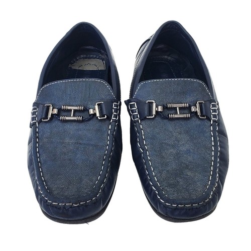 CLUB ROOM Men\'s Tate Blue Madras Plaid loafers Casual Shoes Size 12 new with box CLUB ROOM Men main image 4