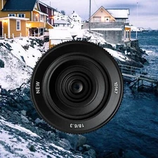 For fujifilm X XF 7 artisans F6.3 ii Ultra-thin 18mm UFO PanCake Lens Mirrorless