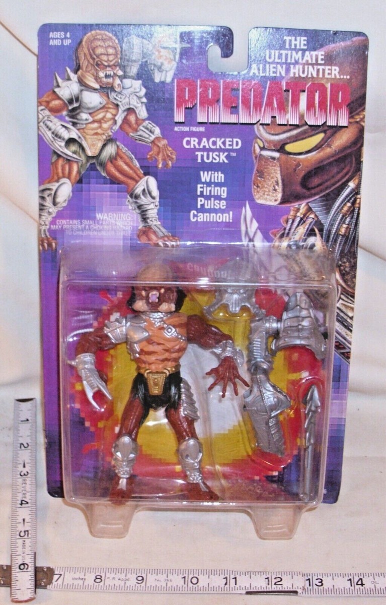 KENNER PREDATOR プレデター Vintage Kenner Predator Action Figure Toy 1993 Cracked Tusk