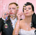 Bubble Wand 200 Pcs Mini Bubble Wand Bulk Gold Color Bubble Party Favors Wedding — photo 5