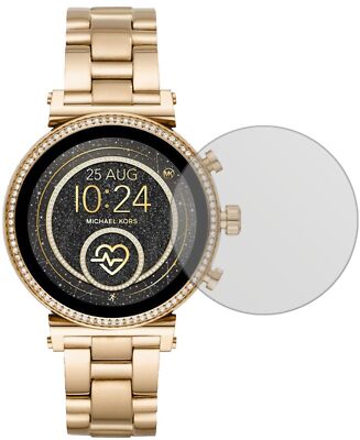 Schutzfolie für Michael Kors Sofie 2.0 Smartwatch Display Folie matt