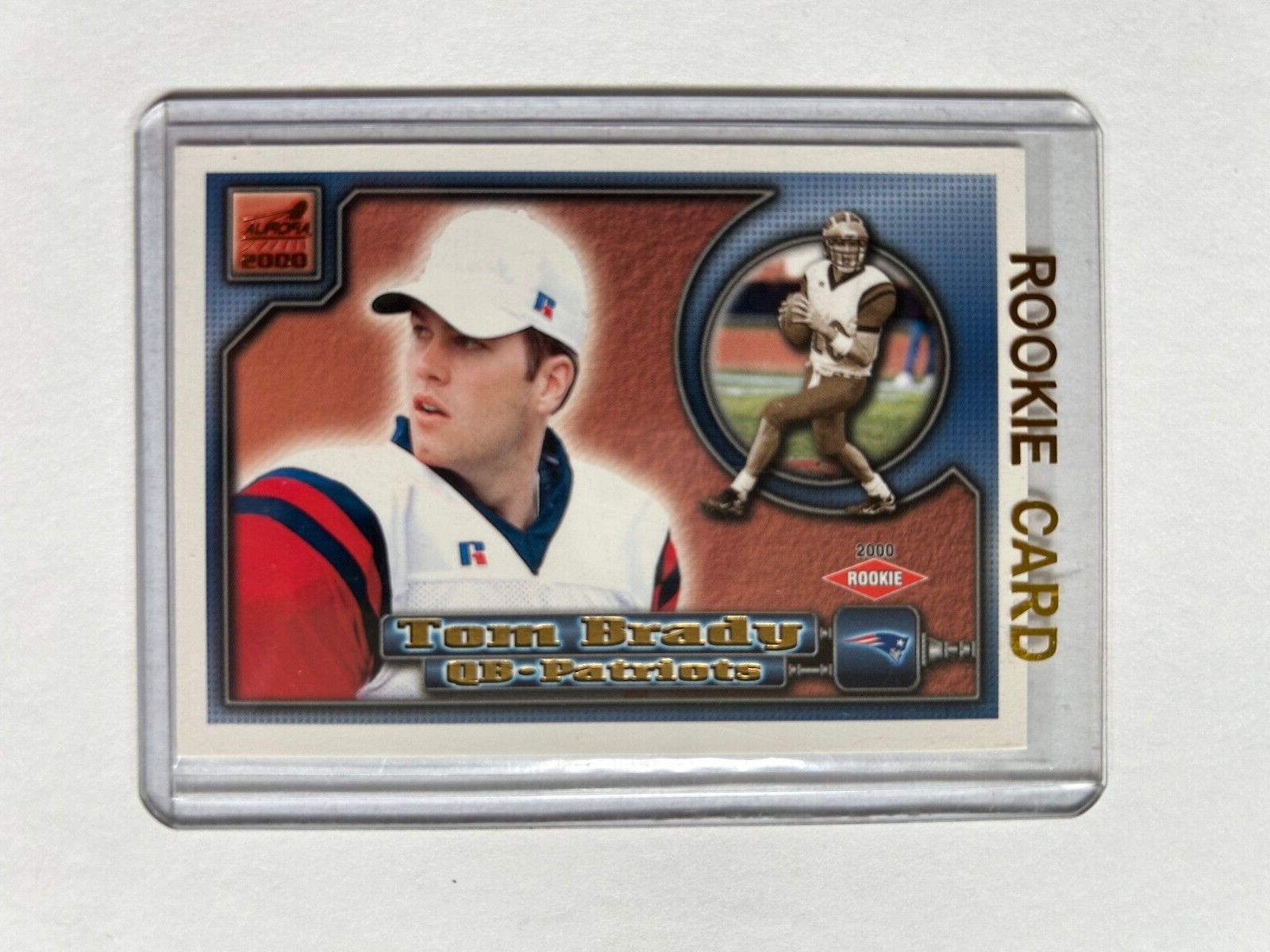 2000 Pacific Tom Brady ルーキーカード 2000 Pacific Revolution #128 Tom Brady Patriots RC Rookie
