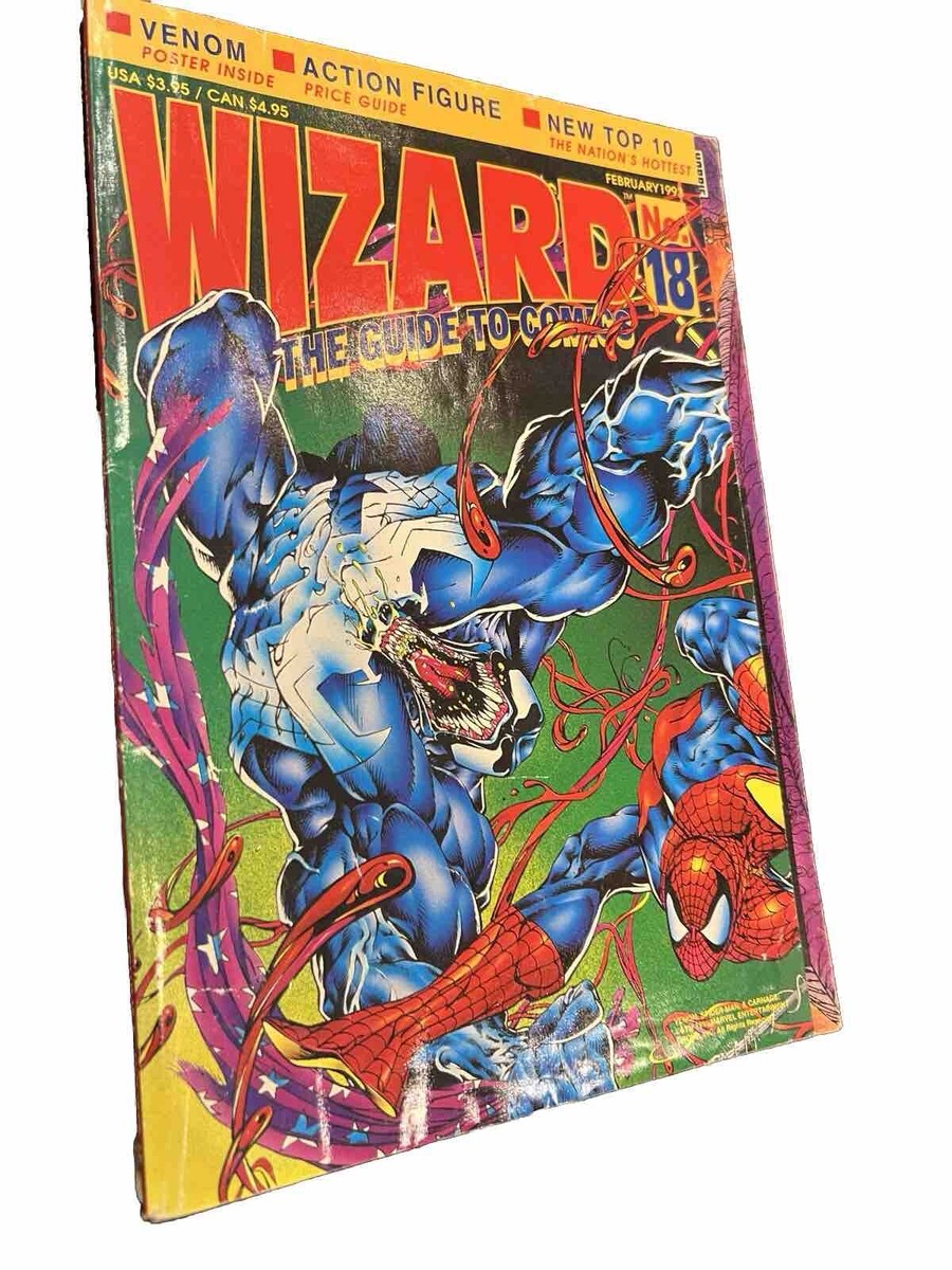 WIZARD PRICE GUIDE #18 (7.0-7.5) 1993 WIZARD THE PRICE GUIDE TO