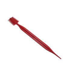 Bonika Red Coil Comb For Hair Coils, Twists, And Ringlets CBCOILC-4