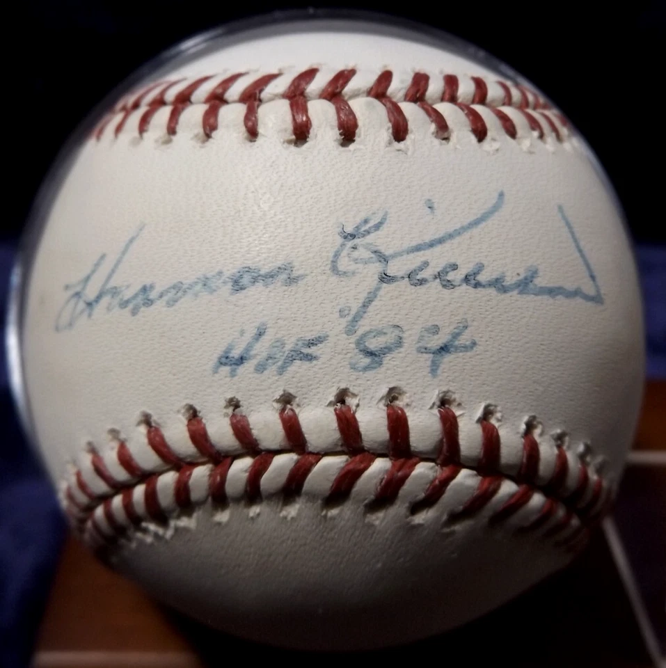 Harmen Killebrew Autographed Baseball - PSA/DNA #T36978 - Wood Card/Ball Holder - Image 3 of 4