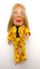 RARE Hasbro 1967 Showbiz Babies MICHELLE PHILLIPS Figure 4" Mamas & Papas NICE!!
