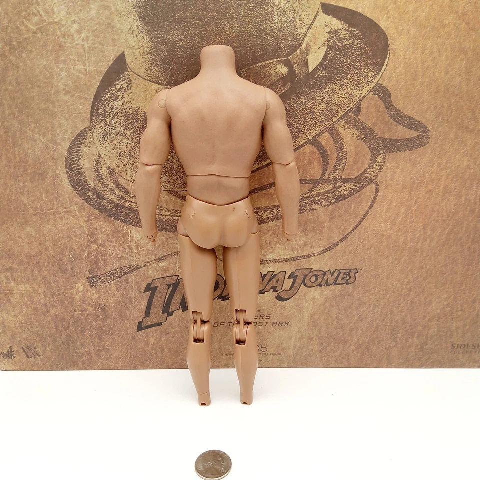 Figura de acción Hot Toys DX05 Indiana Jones Raiders Lost Ark 1/6 solo cuerpo desnudo  Foto 2 de 4