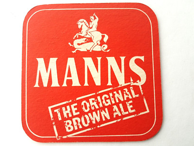 Vintage MANN CROSSMAN & PAULIN - Brown Ale ... Cat No'36 Bierdeckel / Untersetzer