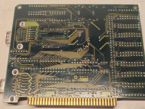 Rare 1988 8-Bit ISA CGA/VGA Card ATI VGA EDGE 8 (ATI 16800-1) 109006000 256 Kb - Picture 6 of 11