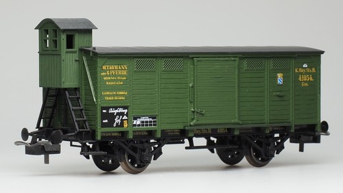 Trix H0 52 3601 00 ged. Güterwagen 41054 der K.Bay.Sts.B. - OVP !! NEU !! TOP !! | Zustand: Neu