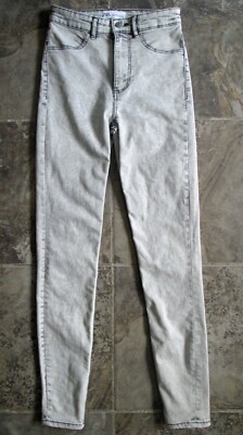 ZARA デニム ZARA Jeans US 2 (EUR 34) 24x27 Acid Wash Skinny Leg Hi-Rise Ankle