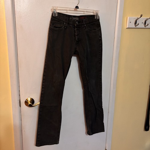 Y2K Altamont Andrew Reynolds Wilshire Denim 28/30 Dark Button Fly Skater - Picture 3 of 15