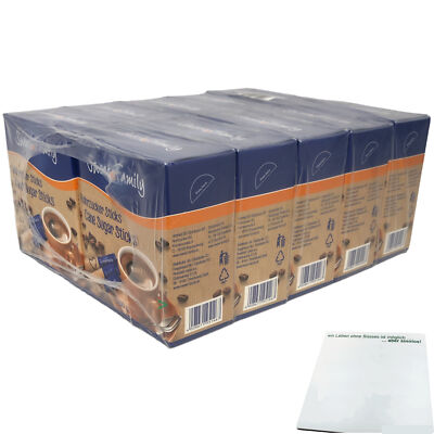 Nordzucker Sweet Family Rohrzucker Sticks brauner Rohrzucker 10er VPE 10x250g